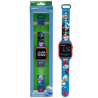 Klocki - Zegarek LEXIBOOK Smerfy DMW060SF - miniaturka - grafika 1