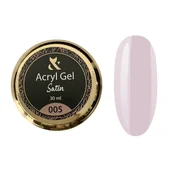 Żele do paznokci - Acryl Gel Satin 005 (jar), 30 ml - miniaturka - grafika 1