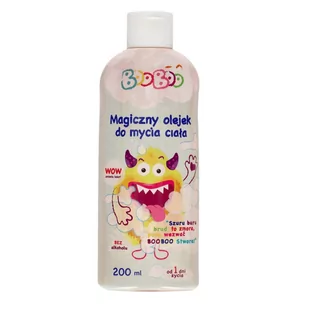 BOOBOO BOOBOO Magiczny olejek do mycia ciała zmieniający kolor od 1 dnia życia 200ml primavera-5907653812262 - Kosmetyki kąpielowe dla dzieci - miniaturka - grafika 1