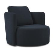 Fotele - Ciemnoniebieski fotel obrotowy Interieurs 86 Nael - miniaturka - grafika 1