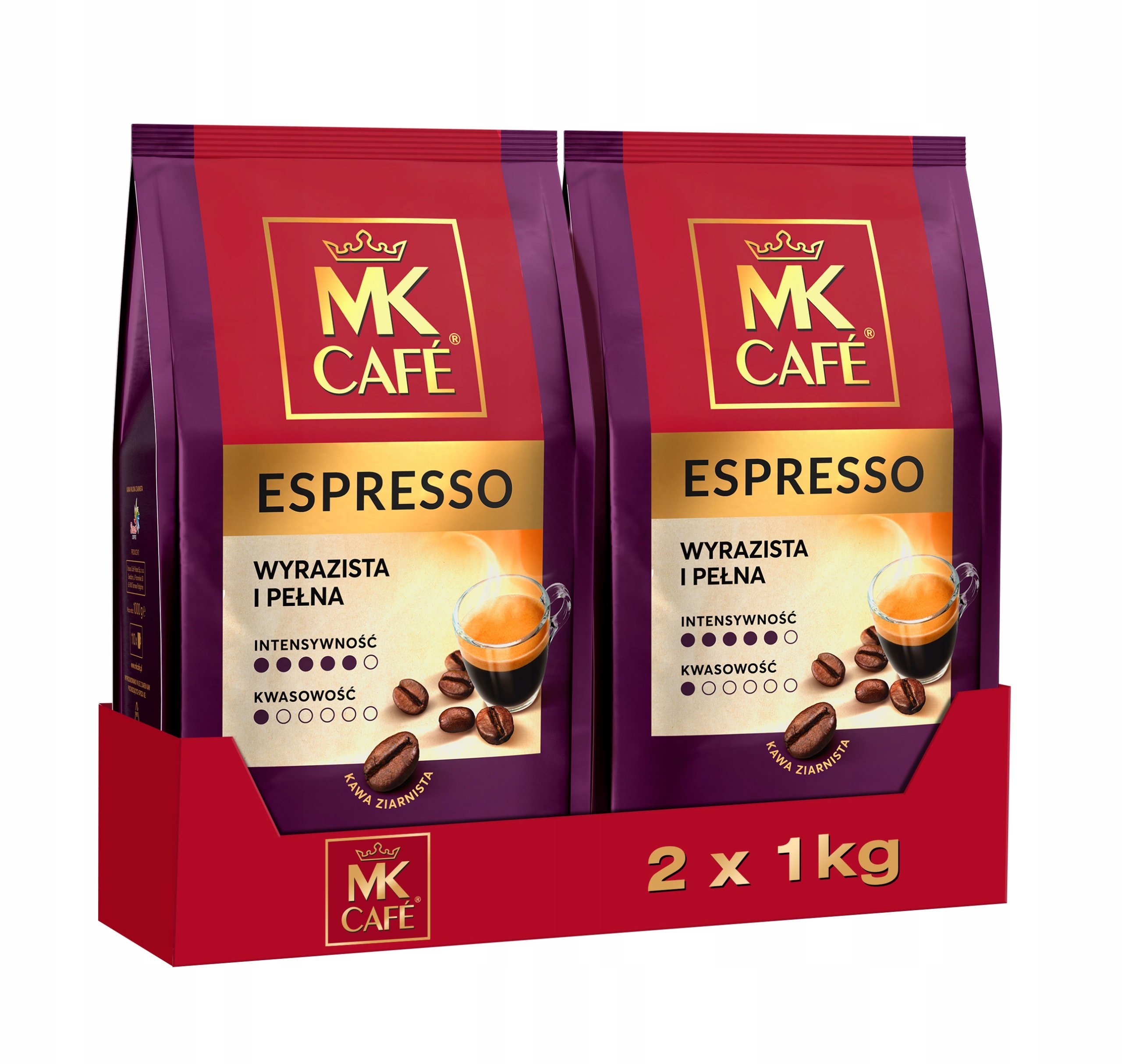 Kawa ziarnista Mk Cafe Espresso 2x1kg