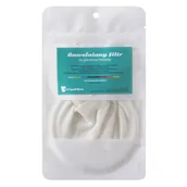 Zaparzacze i kawiarki - Bawełniany filtr do herbaty - EKO filtr z uchwytem, wielokrotnego użytku do zaparzania ziół, herbat - miniaturka - grafika 1