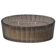 Świece - Świeca zapachowa w szkle Frosted Forest Breeze, 18 x 6 x 10 cm - miniaturka - grafika 1