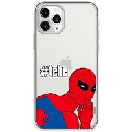 Etui i futerały do telefonów - ERT GROUP etui na telefon Iphone 11 PRO MAX, case oryginalny i oficjalnie licencjonowany przez Marvel, wzór Spider Man 028, optymalnie dopasowane, plecki z TPU częściowo przeźroczyste - miniaturka - grafika 1