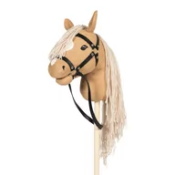 Maskotki i pluszaki - Beżowy Koń Na Kiju Z Otwartą Buzią - Hobby Horse - By Astrup - miniaturka - grafika 1