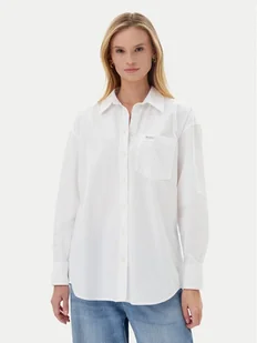 Guess Jeans Koszula W4YH22 WGCF1 Biały Relaxed Fit - Koszule damskie - miniaturka - grafika 1