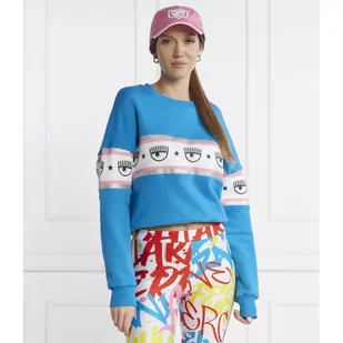 Chiara Ferragni Bluza | Regular Fit - Bluzy damskie - miniaturka - grafika 1