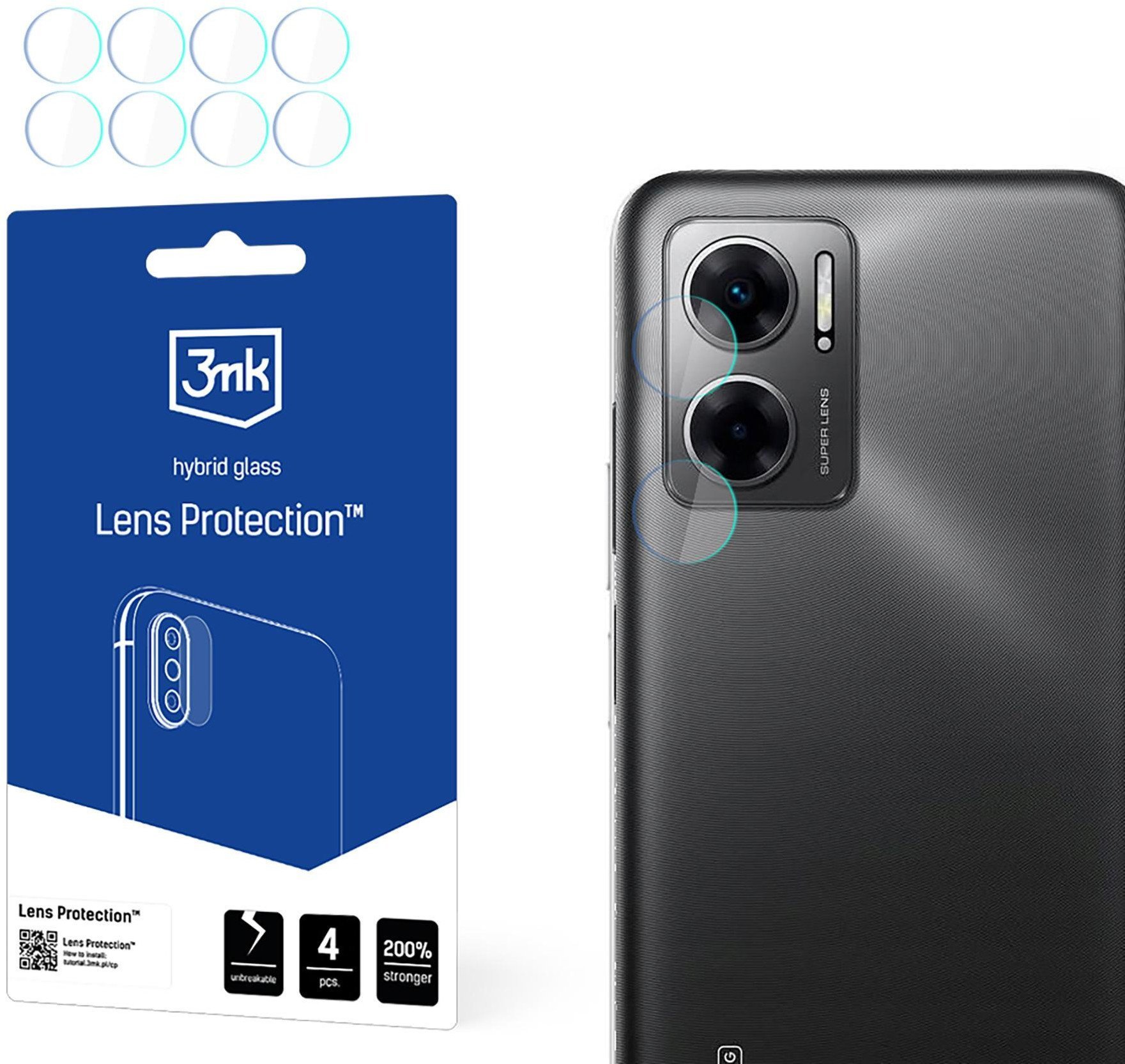 XIAOMI REDMI 10 5G 22041219NY - 3MK LENS PROTECTION