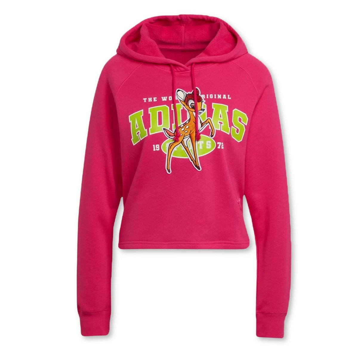 Bluza damska Adidas Disney Bambi różowa bawełniana-S