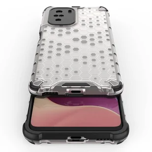 Honeycomb etui pancerny pokrowiec z żelową ramką Xiaomi Redmi K40 Pro+ / K40 Pro / K40 / Poco F3 zielony - Etui i futerały do telefonów - miniaturka - grafika 13