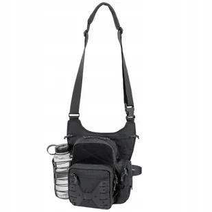 Torba podróżna turystyczna wojskowa na ramię Helikon Edc Side Bag Black - Torby podróżne - miniaturka - grafika 1