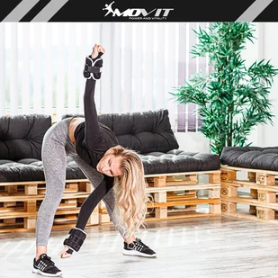 RÓŻOWE REGULOWANE OBCIĄŻNIKI 2x 2 KG NA RĘCE NOGI - Obciążenia - miniaturka - grafika 6