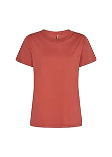 SOYACONCEPT Women's SC-Derby 1 T-shirt damski, czerwony, XS, czerwony, XS - Koszulki i topy damskie - miniaturka - grafika 1