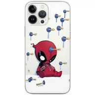Etui i futerały do telefonów - Etui Marvel dedykowane do Iphone 13, wzór: Deadpool 005 Etui częściowo przeźroczyste, oryginalne i oficjalnie licencjonowane - miniaturka - grafika 1