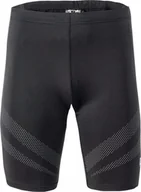 Bielizna sportowa męska - IQ Męskie spodenki Iq Cross The Line Arizo 1/2 M000149180 czarny rozmiar S - miniaturka - grafika 1