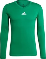 Koszulki sportowe męskie - Adidas Koszulka adidas TEAM BASE TEE GN7504 GN7504 zielony XXL - miniaturka - grafika 1