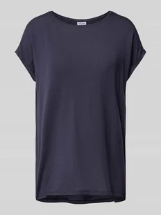 T-shirt z mieszanki lyocellu i elastanu model ‘AVA’ - Koszulki i topy damskie - miniaturka - grafika 1
