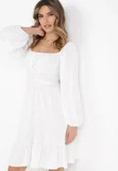 Sukienki - Biała Sukienka Auxede - miniaturka - grafika 1