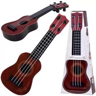 Mini gitarka dla dzieci ukulele 25 cm IN0154 CB - Zabawy w naśladowanie dorosłych - miniaturka - grafika 1