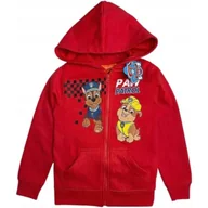 Bluzy dla dziewczynek - Bluza dziecieca Nickelodeon Paw Patrol z kapturem rozsuwana dresowa-134 - miniaturka - grafika 1