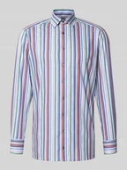 Koszule męskie - Koszula biznesowa o kroju regular fit z kołnierzykiem typu kent model ‘New Kent’ - miniaturka - grafika 1