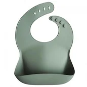 Śliniaki i fartuszki - mushie Mushie - śliniak silikonowy Cambridge Blue - miniaturka - grafika 1