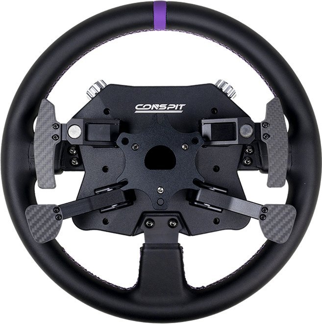 Kierownica CONSPIT 310 APEX Kierownica, ARGB, 2,99”-Display, Dual-Paddles - czarny, 310mm CP118