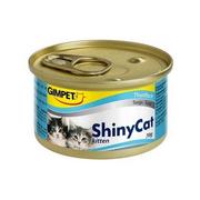 Mokra karma dla kotów - Gimpet ShinyCat Kitten tuńczyk 70g - miniaturka - grafika 1