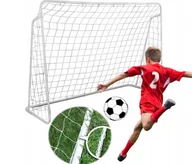 Piłka nożna - BRAMKA PIŁKARSKA DO GRY W PIŁKĘ NOŻNĄ PRZENOŚNA BRAMKA TRENINGOWA XXL - miniaturka - grafika 1