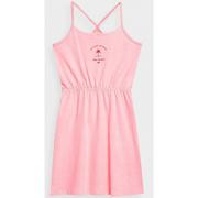 Sukienki i spódnice sportowe - Sukienka 4F Jr 4FJSS23TDREF026 (kolor Różowy, rozmiar 164 cm) - miniaturka - grafika 1