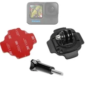 Paski, szelki, uprzęże foto - Naklejka Uchwyt Taśma 3M 360 Do Kasku Gopro Eken - miniaturka - grafika 1