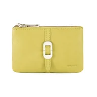 Nerki - Portfel Saszetka Damska Skórzana Elegancka Rfid - Jasnozielony - miniaturka - grafika 1