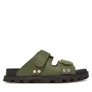 Klapki Hunter HFRU0004251 Zielony - Klapki i japonki damskie - miniaturka - grafika 1