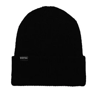 Czapki damskie - Burton Męska czapka beanie z recyklingu, z długim rękawem, czarny (True Black), jeden rozmiar - grafika 1