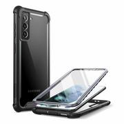 Etui i futerały do telefonów - Supcase Etui Iblsn Ares do Samsung Galaxy S21 FE Czarny - miniaturka - grafika 1