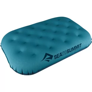 Sea To Summit Aeros Ultralight Poduszka Deluxe, aqua 2021 Poduszki podróżne APILULDLXAQ - Akcesoria turystyczne - miniaturka - grafika 1