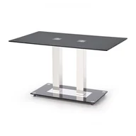 Stoły - Stół Szklany Czarny Walter Halmar - miniaturka - grafika 1