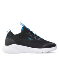 Buty dla chłopców - Sneakersy Geox J Sprintye Boy J25GBA 0006K C0035 S Black/Lt Blue - miniaturka - grafika 1