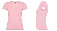 Koszulki dla dziewczynek - T-shirt Koszulka Dziewczęca MIĘKKA BAWEŁNA Roly JAMAICA 6627 RÓŻ Light 104 - miniaturka - grafika 1