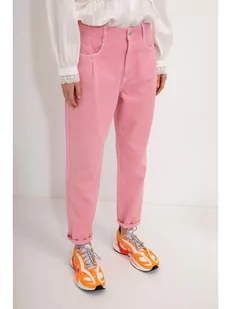 Josephine & Co Spodnie "Maas" w kolorze jasnoróżowym - Spodnie damskie - miniaturka - grafika 1