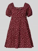 Sukienki - Sukienka casualowa o linii A z krótkim rękawem model ‘HILLARY’ - miniaturka - grafika 1