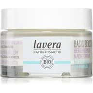 Kremy do twarzy - Lavera Basis Sensitiv kojący krem na noc nieperfumowany 50 ml - miniaturka - grafika 1