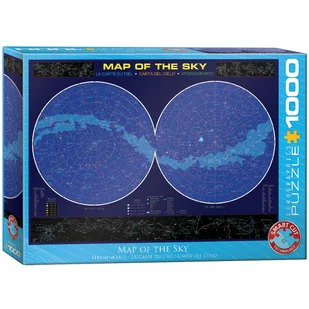 Puzzle 1000 Mapa księżyca - Puzzle - miniaturka - grafika 1