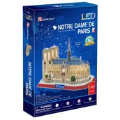 Puzzle - Dante PUZZLE 3D KATEDRA NOTRE DAME 149 EL PODŚWIETLANA LED - miniaturka - grafika 1