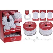 Ozdoby bożonarodzeniowe - Girlanda biała 5 m mix - miniaturka - grafika 1