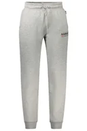 Spodnie męskie - SZARE SPODNIE MĘSKIE NAPAPIJRI - miniaturka - grafika 1