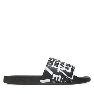 Klapki EA7 Emporio Armani 7X000108 AF15118 MC136 Czarny - Klapki i japonki męskie - miniaturka - grafika 1