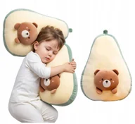 Maskotki i pluszaki - Miś W Awokado Maskotka Pluszak Do Przytulania Poduszka Dla Dzieci - miniaturka - grafika 1