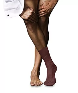 FALKE Skarpety męskie, czerwony (Rust 8214), 43-44 EU - Skarpetki męskie - miniaturka - grafika 1