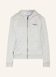 Calvin Klein Rekreacyjna Bluza Z Kapturem Modern Cotton grau - Moda i Uroda OUTLET - miniaturka - grafika 1